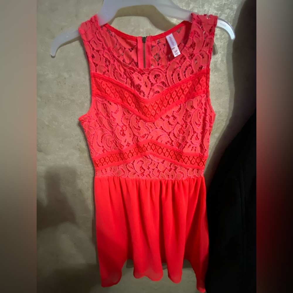 hot pink summer dress